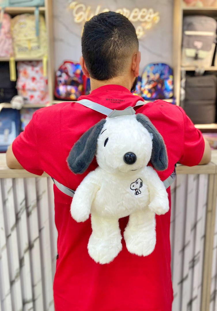 MOCHILA PELUCHE SNOOPY 35 CM 