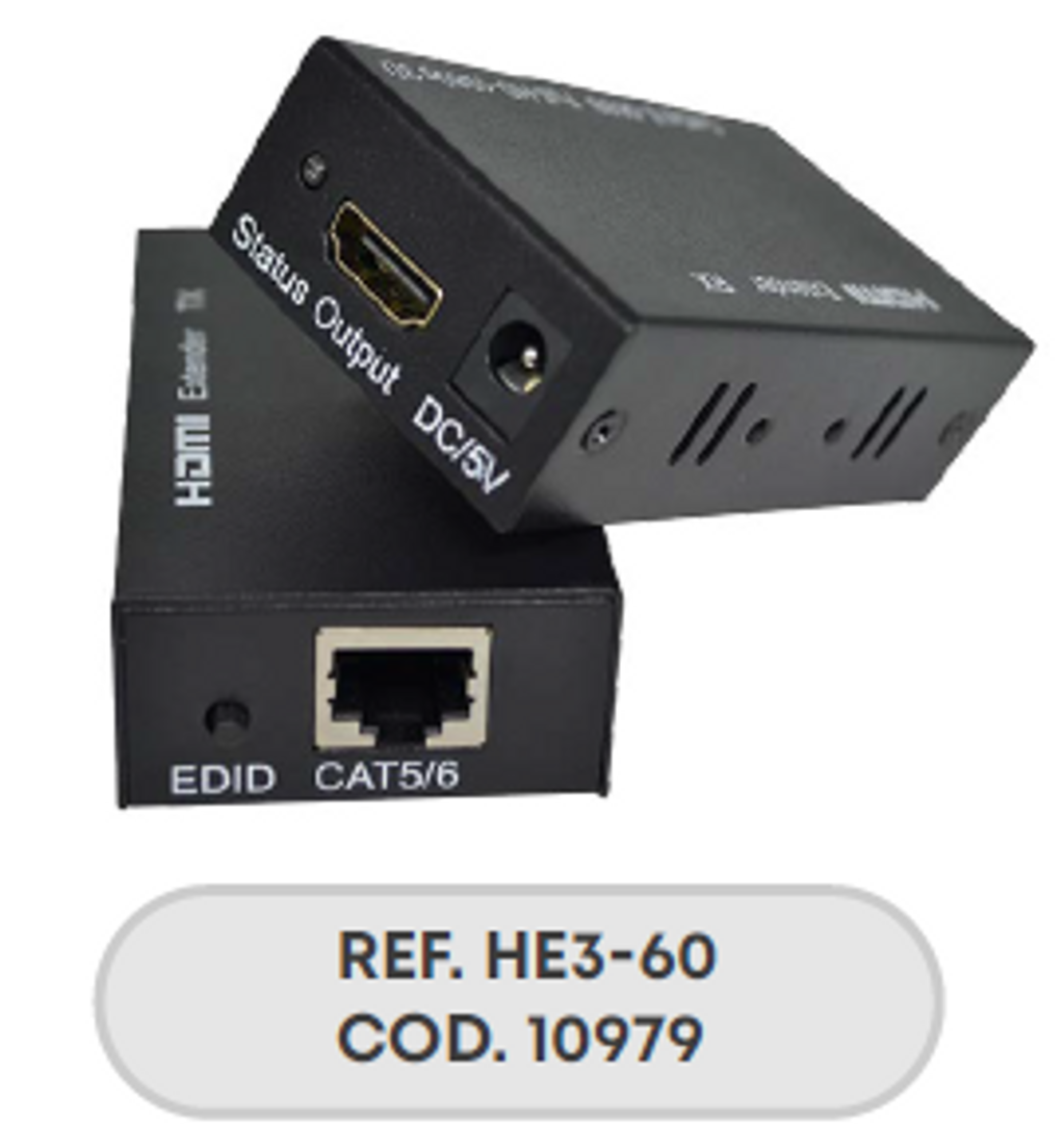 EXTENDER HDMI HE3 60MTR