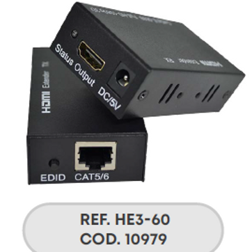 Imagen del producto EXTENDER HDMI HE3 60MTR