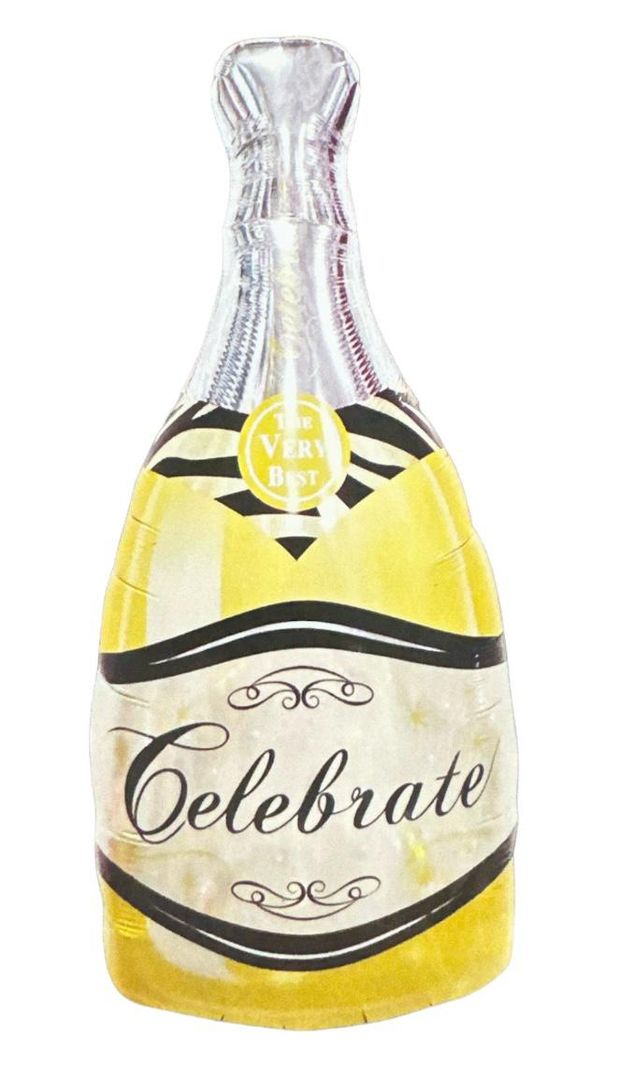 GLOBO FOIL CHAMPAGNE GRANDE