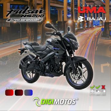 PULSAR NS 200 FI SC (Barra normal) - imagen 1