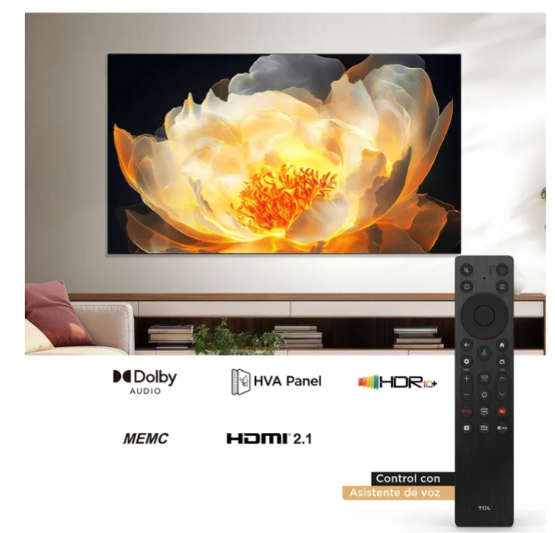 TV TCL 55" 4K-UHD LED SMART TV