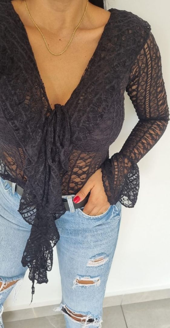 Blusa encaje