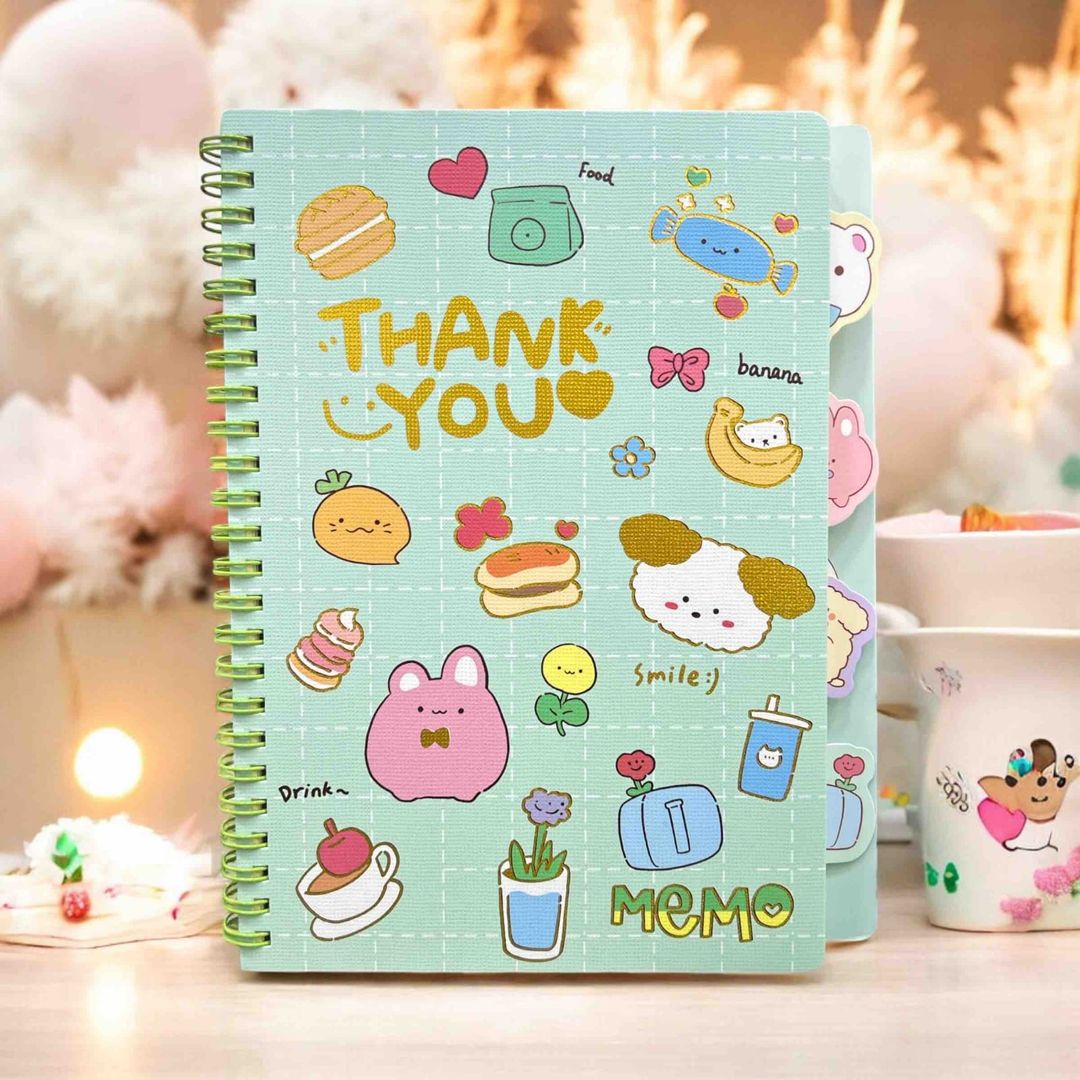 CUADERNO ARGOLLADO KAWAI