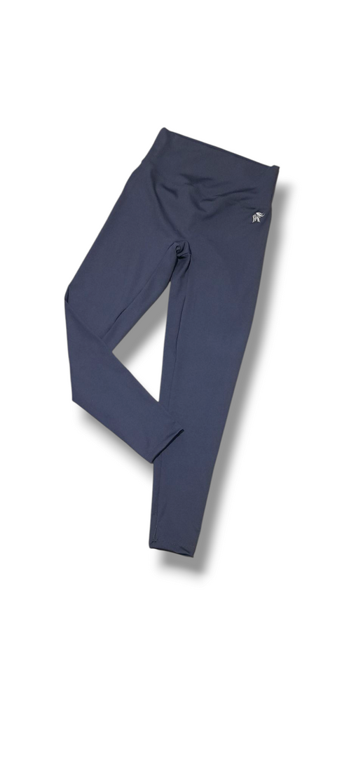 Leggings sin costura delantera tiro alto Lycra