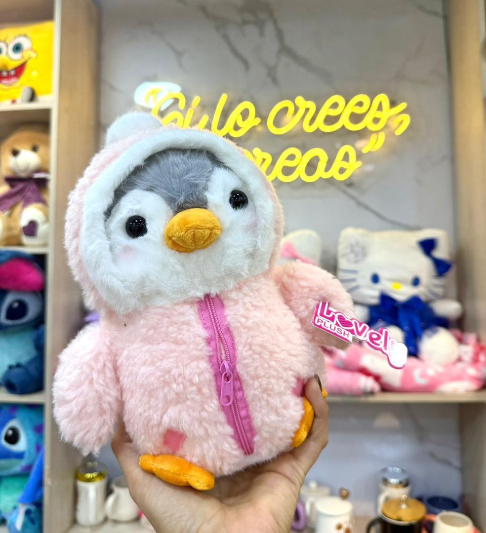 PINGUINO CREMALLERA 22cm