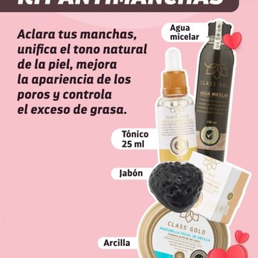 Imagen del producto Kit Antimanchas Faciales classgold 