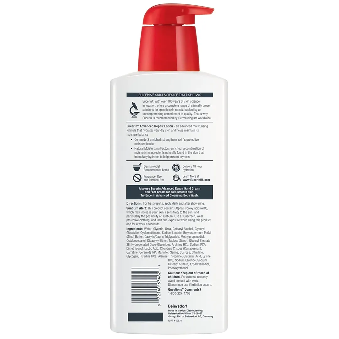 EUCERIN Loción Corporal Reparación Avanzada