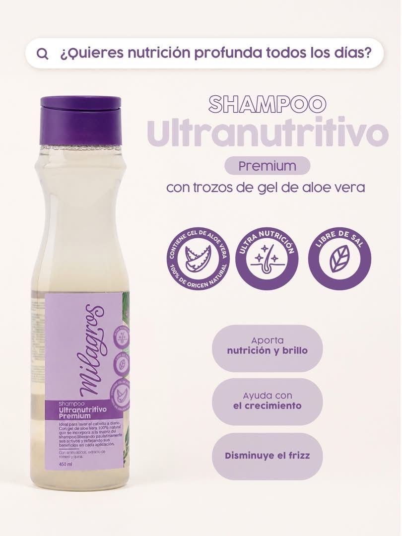 Shampoo ultra nutritivo 