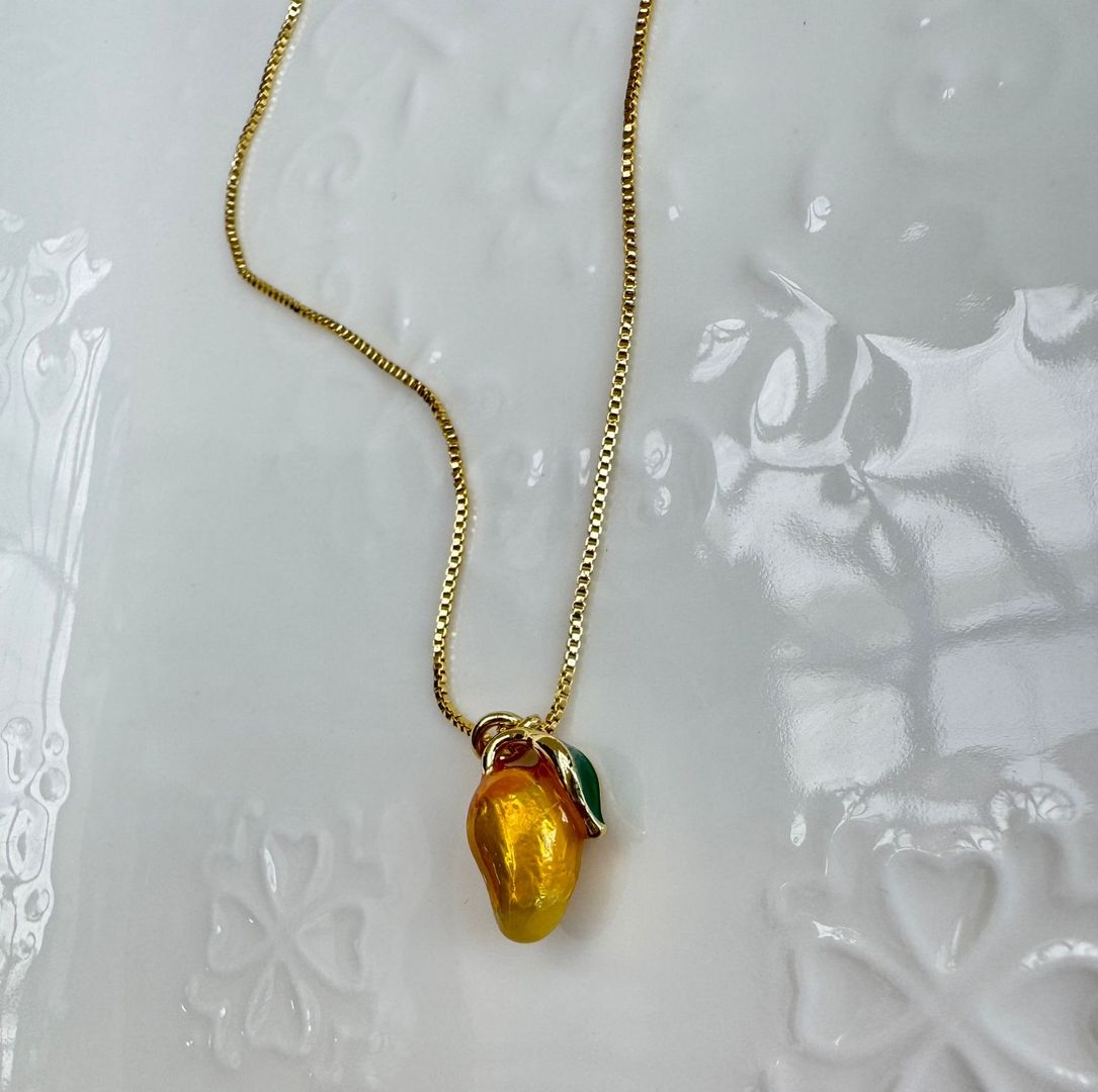 Cadena en rodio mango 