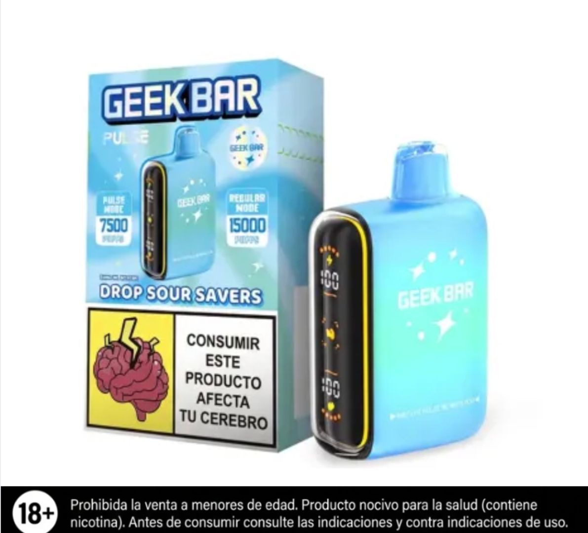 Geek Bar Pulse Drop Sour Savers 15.000 Puffs