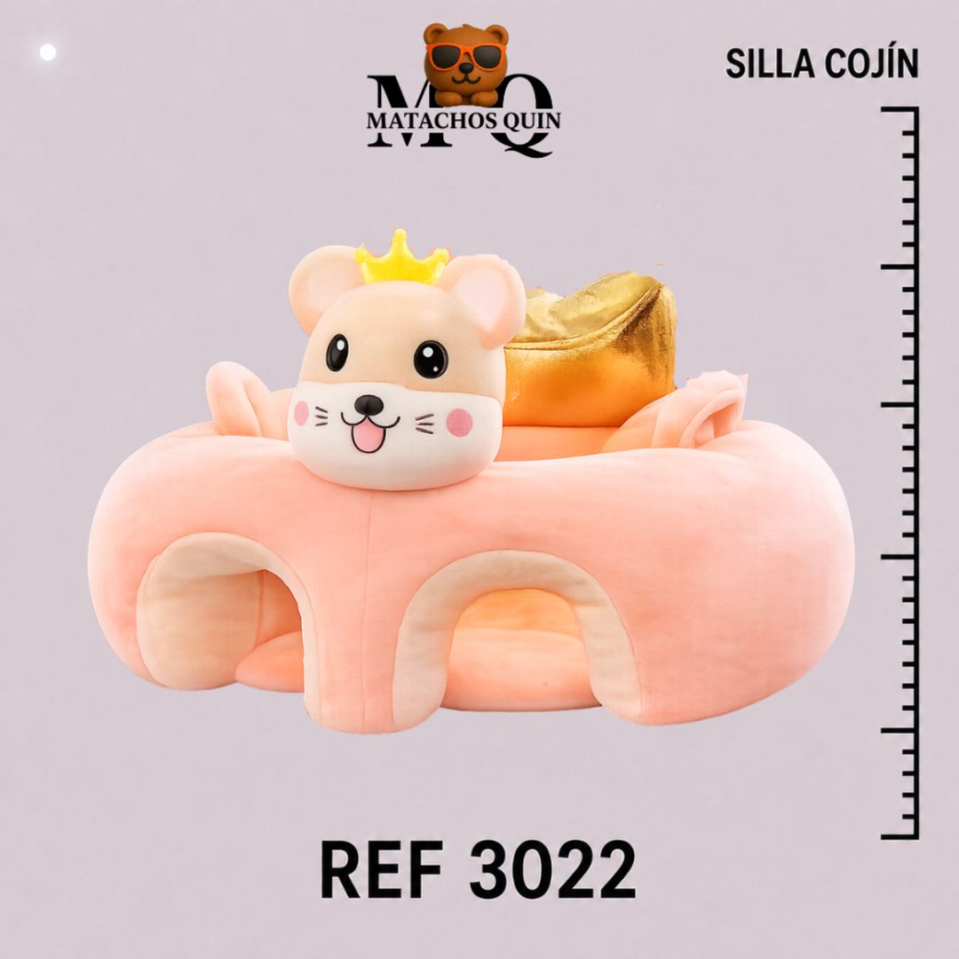 SILLA COJÍN PARA BEBÉ SURTIDA
