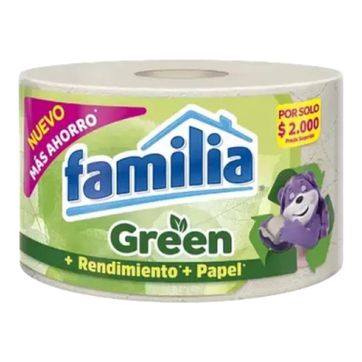 Imagen del producto  Q. PAPEL HIGIENICO FAMILIA GREEN X ROLLO