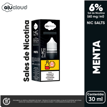 Imagen del producto Glucloud E-liquid Esencia Menta 5% Nicotina