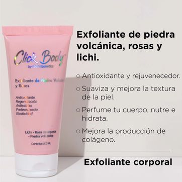 EXFOLIANTE CORPORAL 200ML CLICK - imagen 1