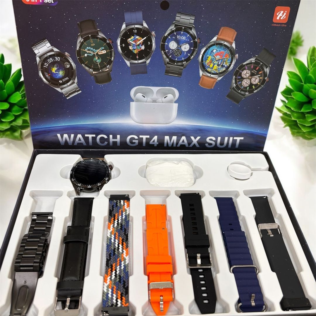 SMARTH WATCH COMBO - GT4 MAX SUIT
