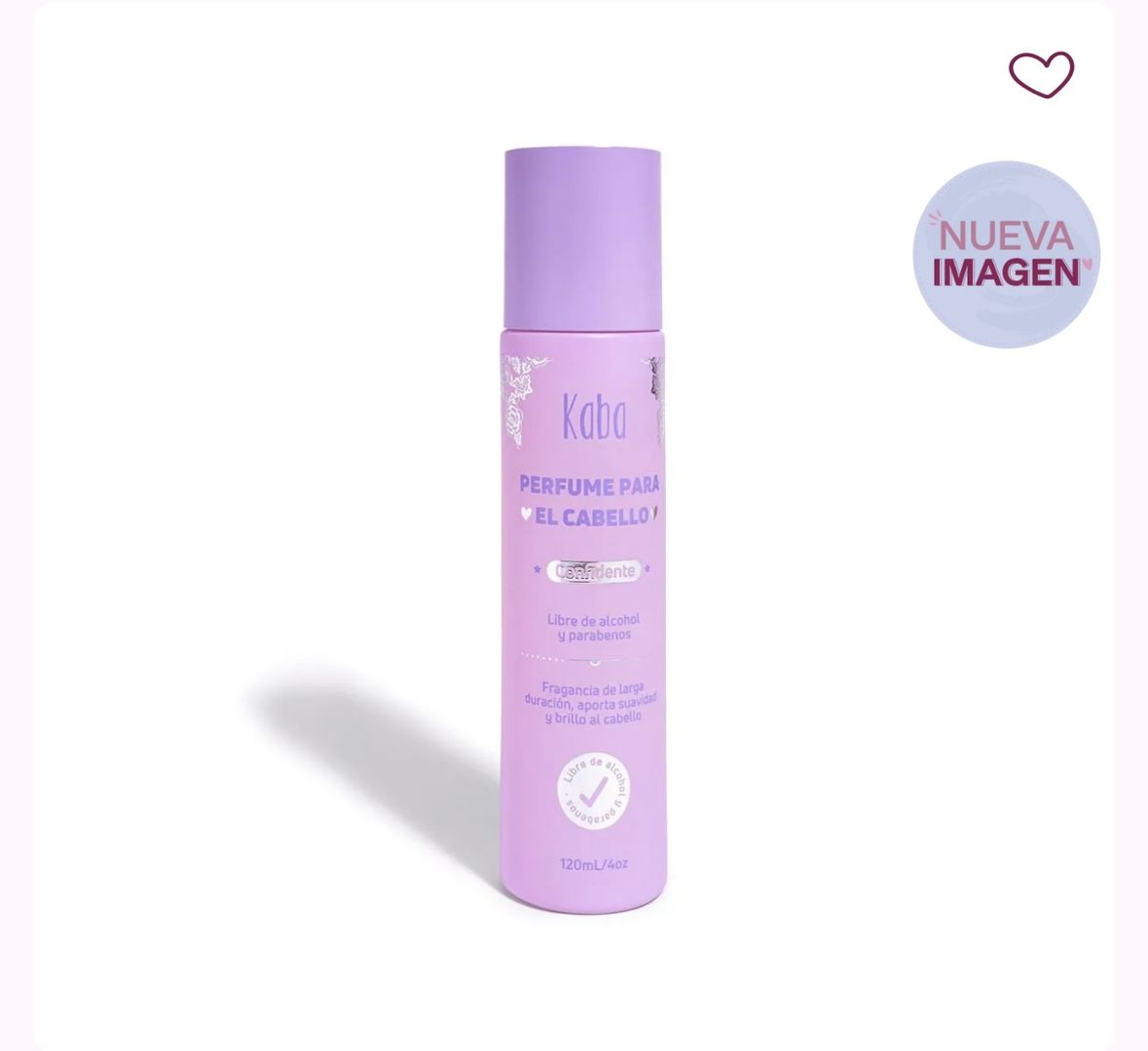 Perfume capilar confidente 