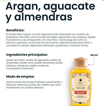 Imagen del producto Aceite capilar Magia Natural