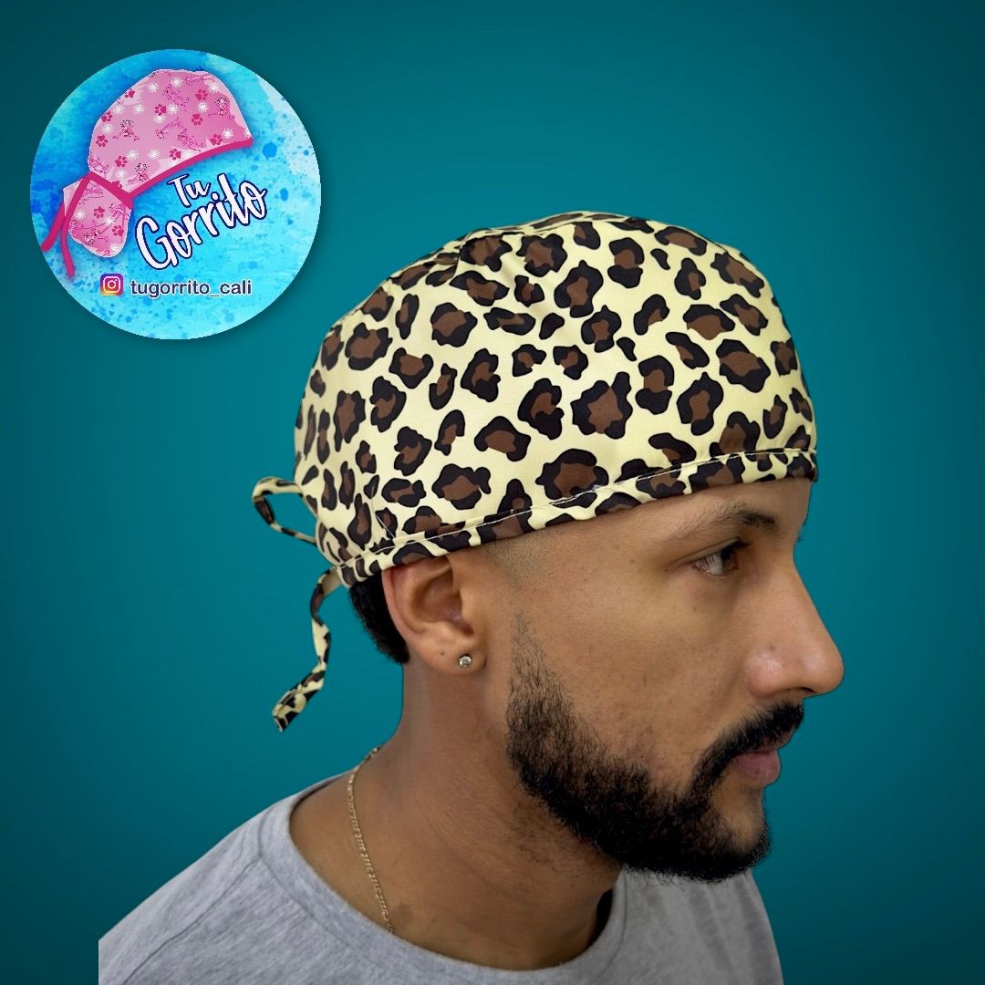 Animal print café horma corta 