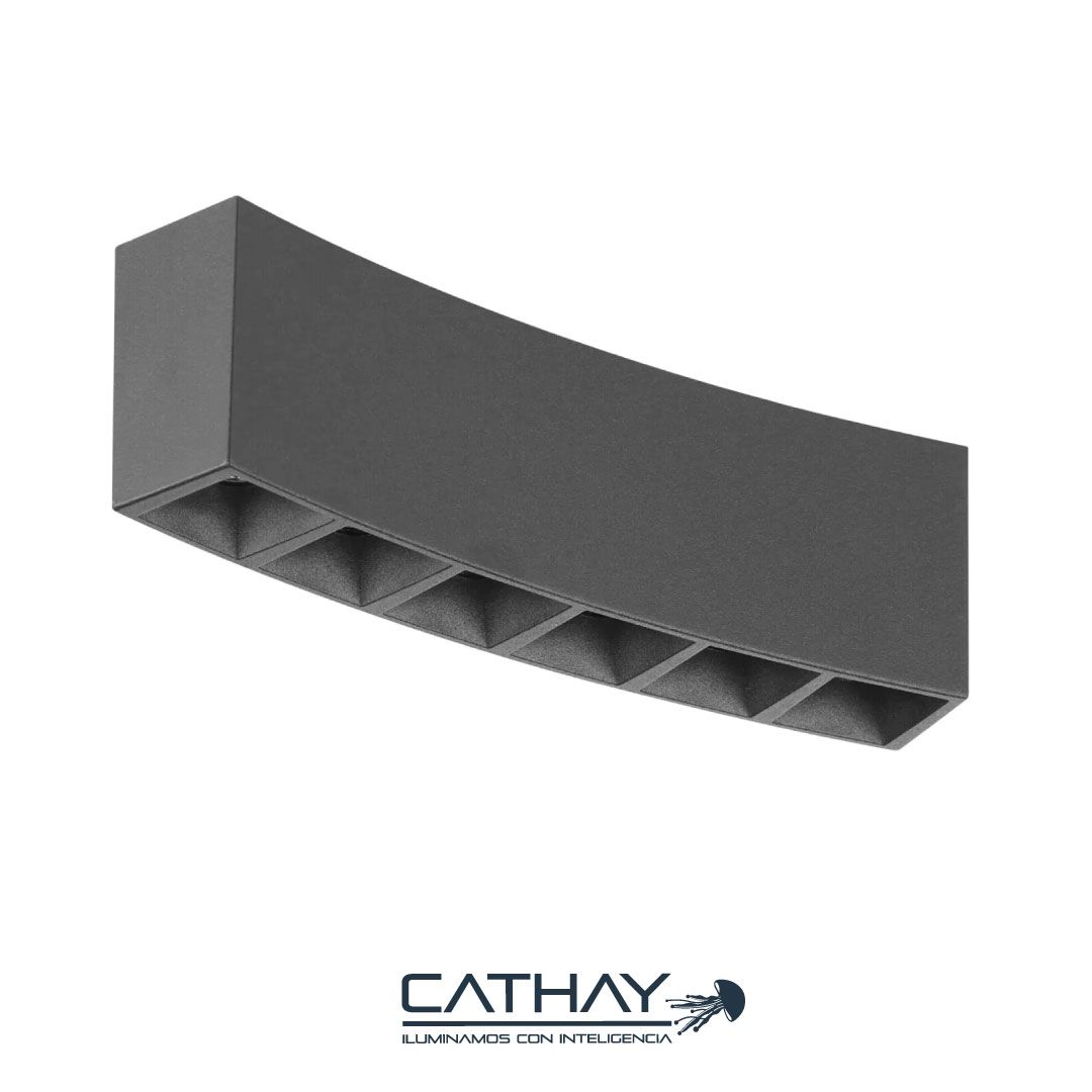 LUMINARIA LED CURVA SIN DIFUSOR (CURVY)