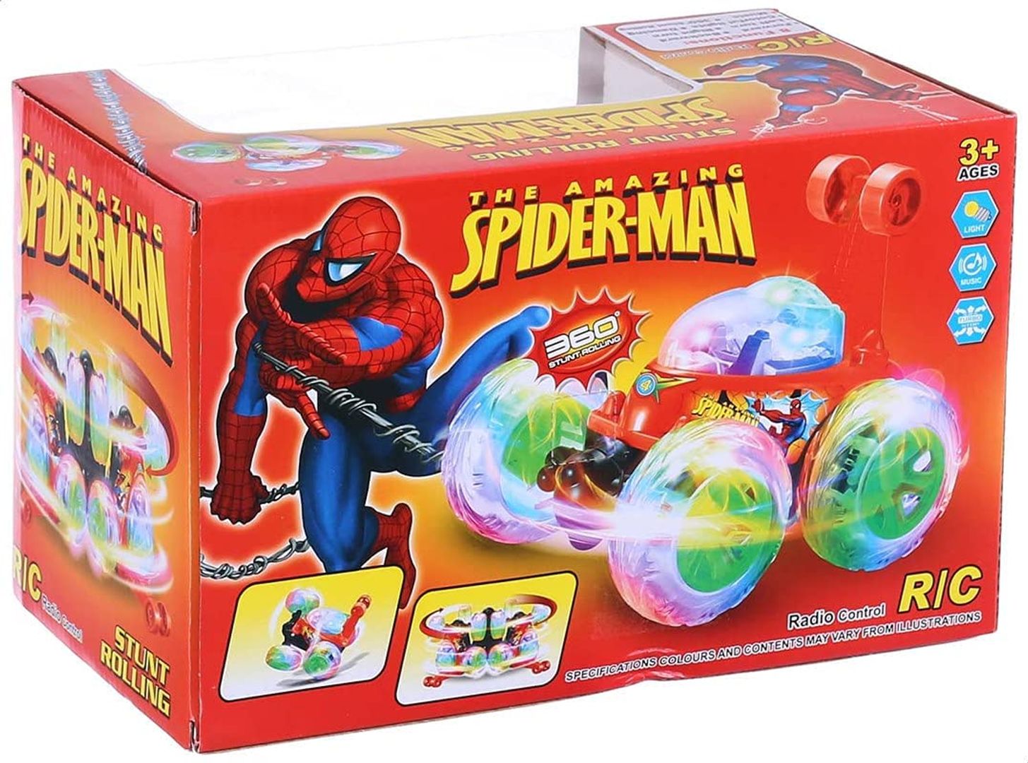 CARRO CRAZY CAR GRANDE CONTROL REMOTO