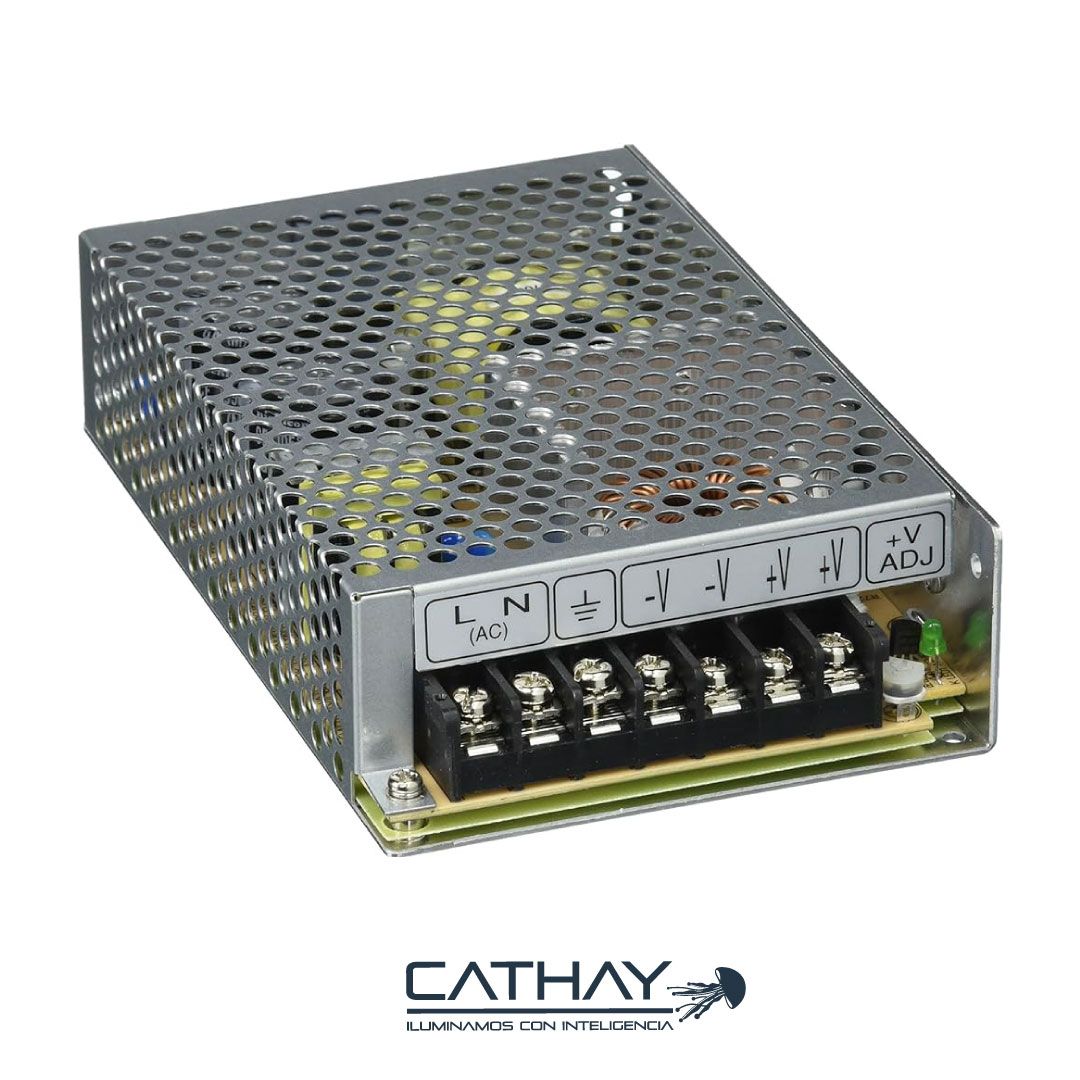 FUENTE DE PODER 24V 4,5 AMP MENWELL 100W