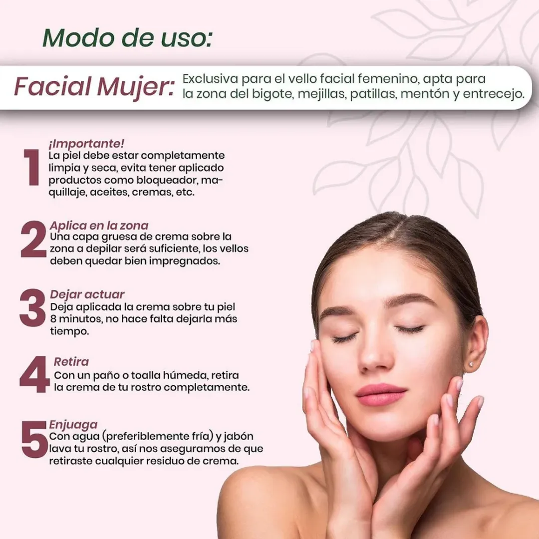 LAMPIÑA FACIAL MUJER