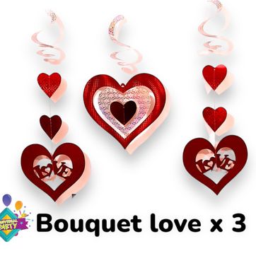BOUQUET AMOR Y AMISTAD X 3 UNI  - imagen 1