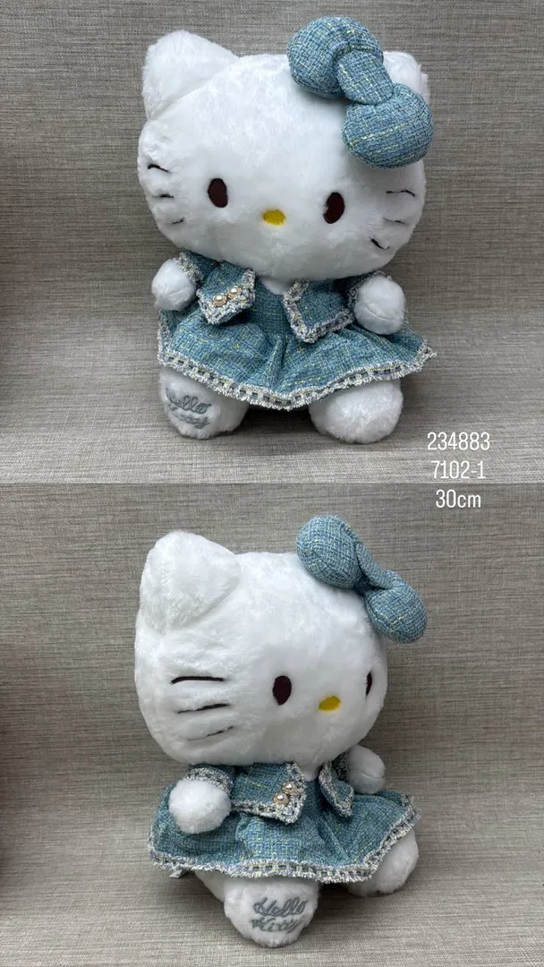 HELLO KITTY CON ACCESORIOS 30 CM