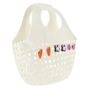 Canasta Plastica Para Huevos de Pascua - imagen 1