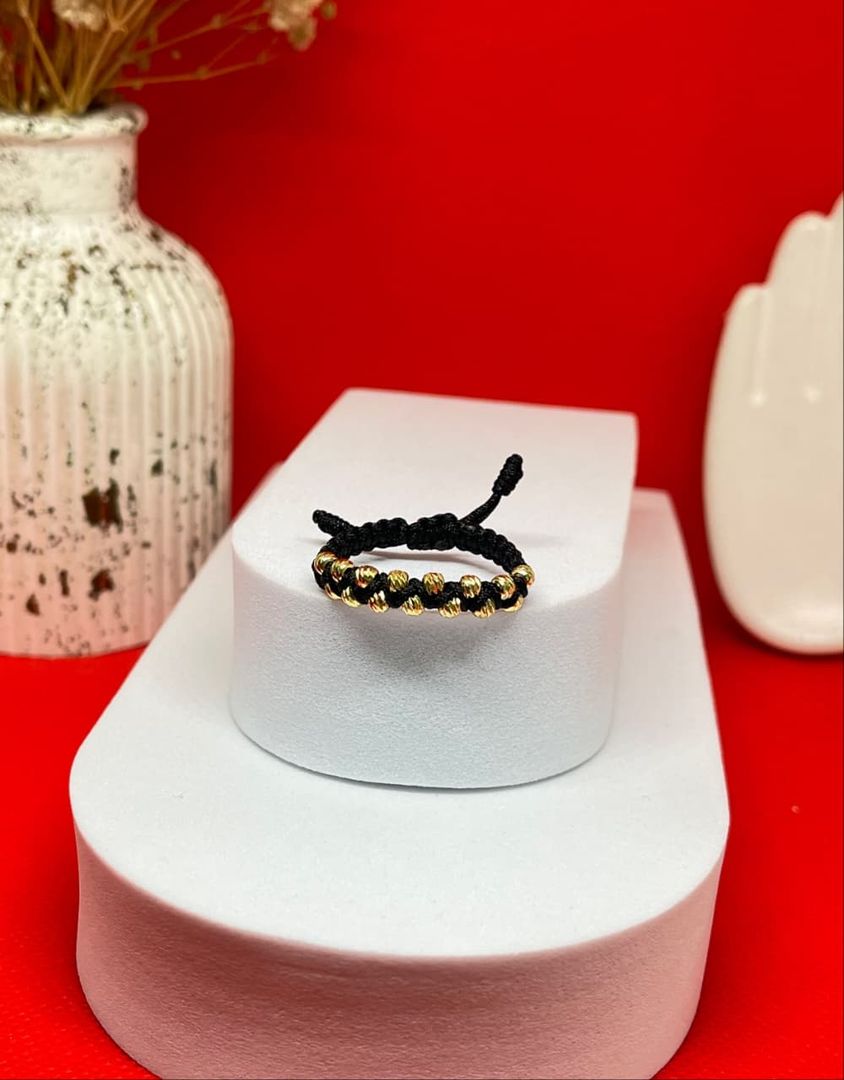 Anillo artesanal doble carril balin italy 3mm