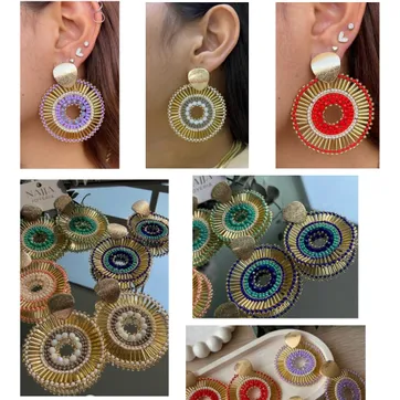 Areta Tejida con Mostacilla  - imagen 1