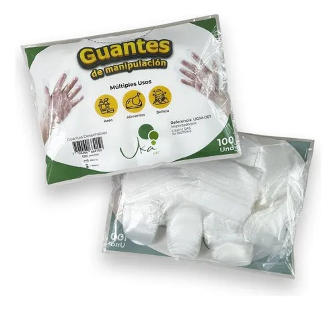     L. GUANTE MANIPULACION  PAQ  X 100 UND 