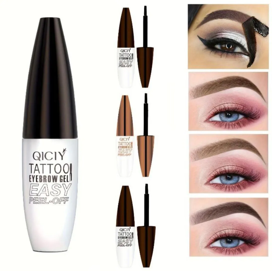Gel Tattoo Easy Peel-Off de Qiciy 