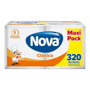 Imagen del producto C. SERVILLETA NOVA CLASICA X 320 UND