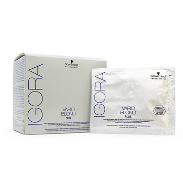 Imagen del producto CAJA DECOLORANTES VARIO BLOND PLUS IGORA X 10 UND