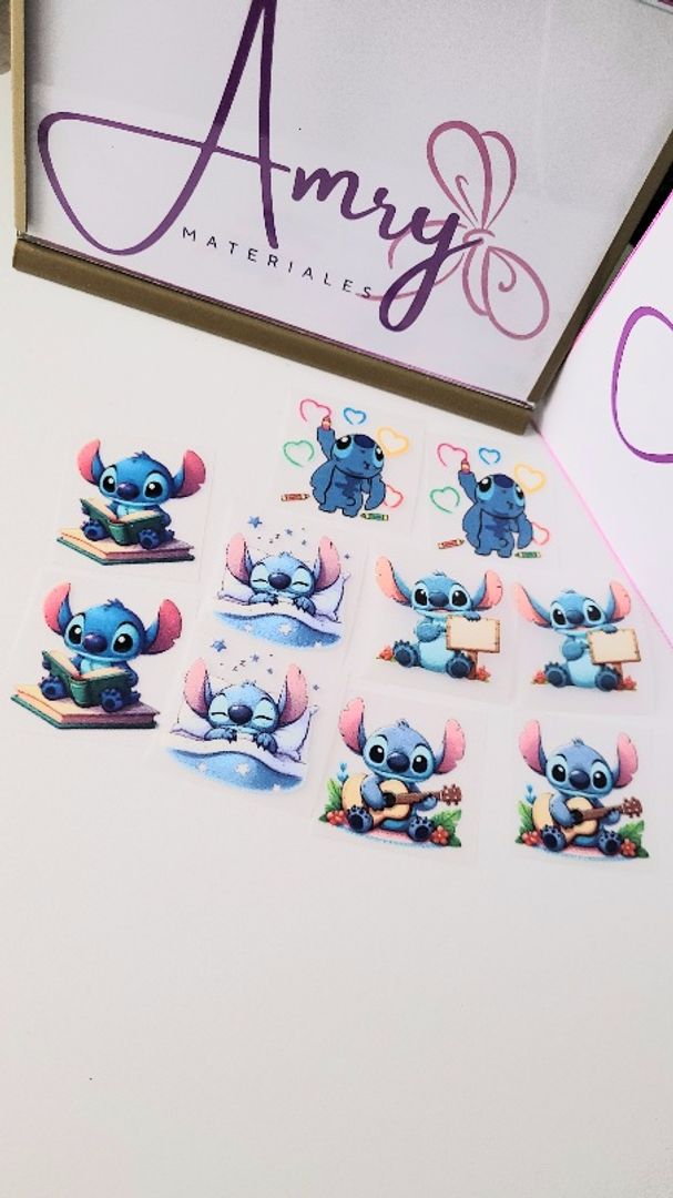 Kit 10 Sticker Stich