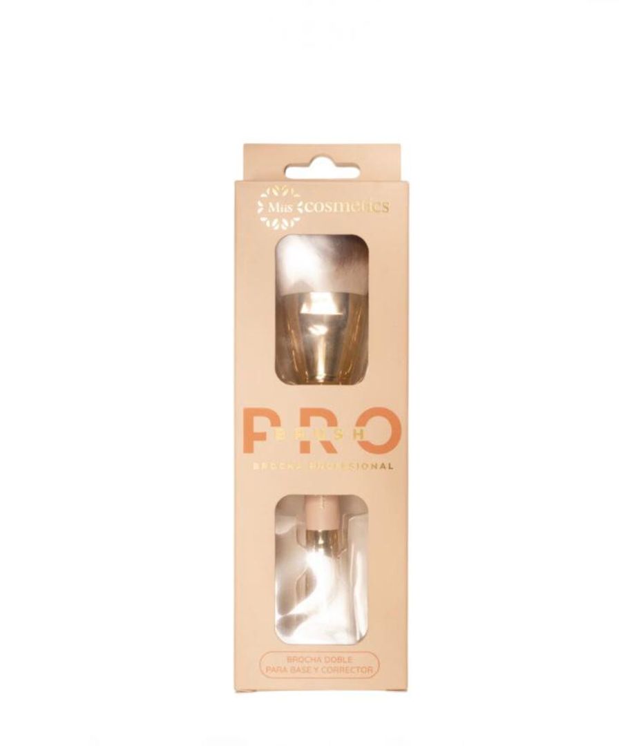 BROCHA DOBLE PARA BASE Y CORRECTOR MIIS COSMETICS
