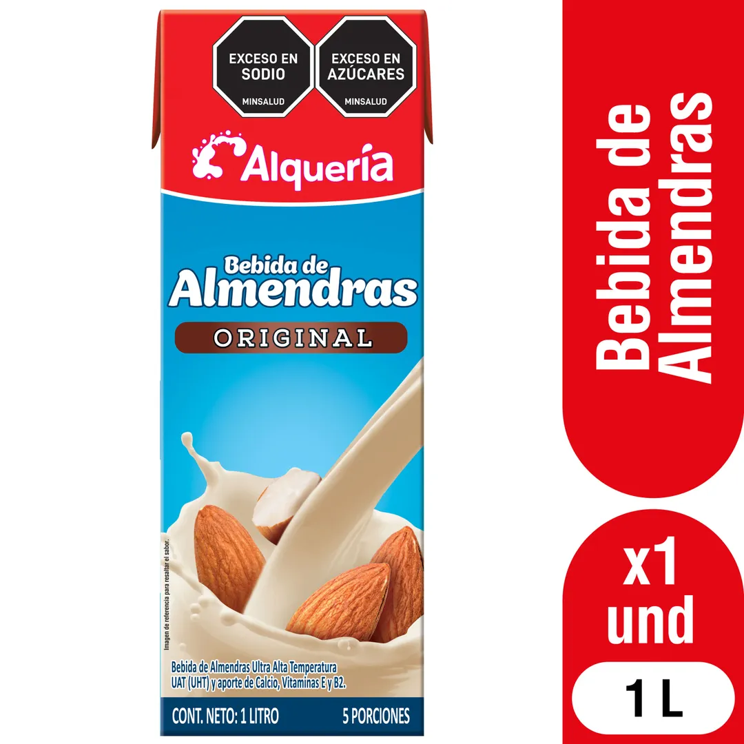 BEBIDA ALMENDRA ORIGINAL ALQUERIA*1L