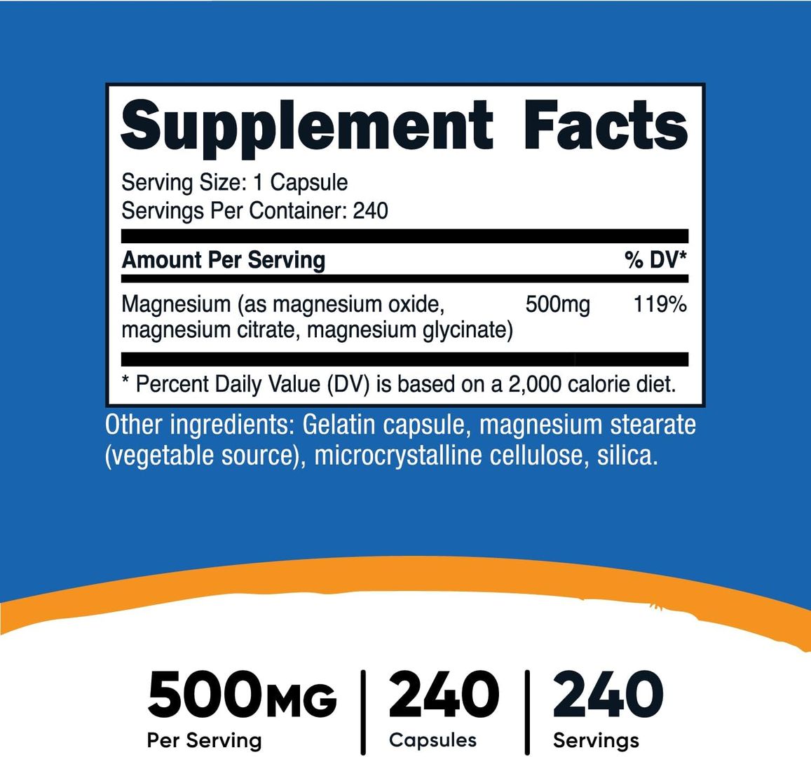 NUTRICOST Magnesio Complex
