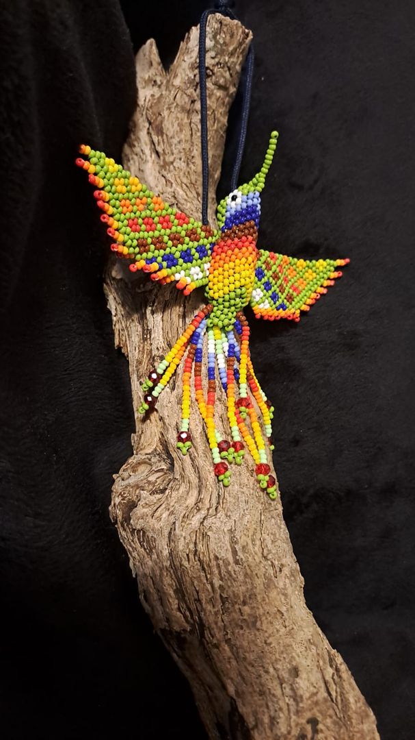 COLIBRI -Beaded Hummingbirds Hanging-