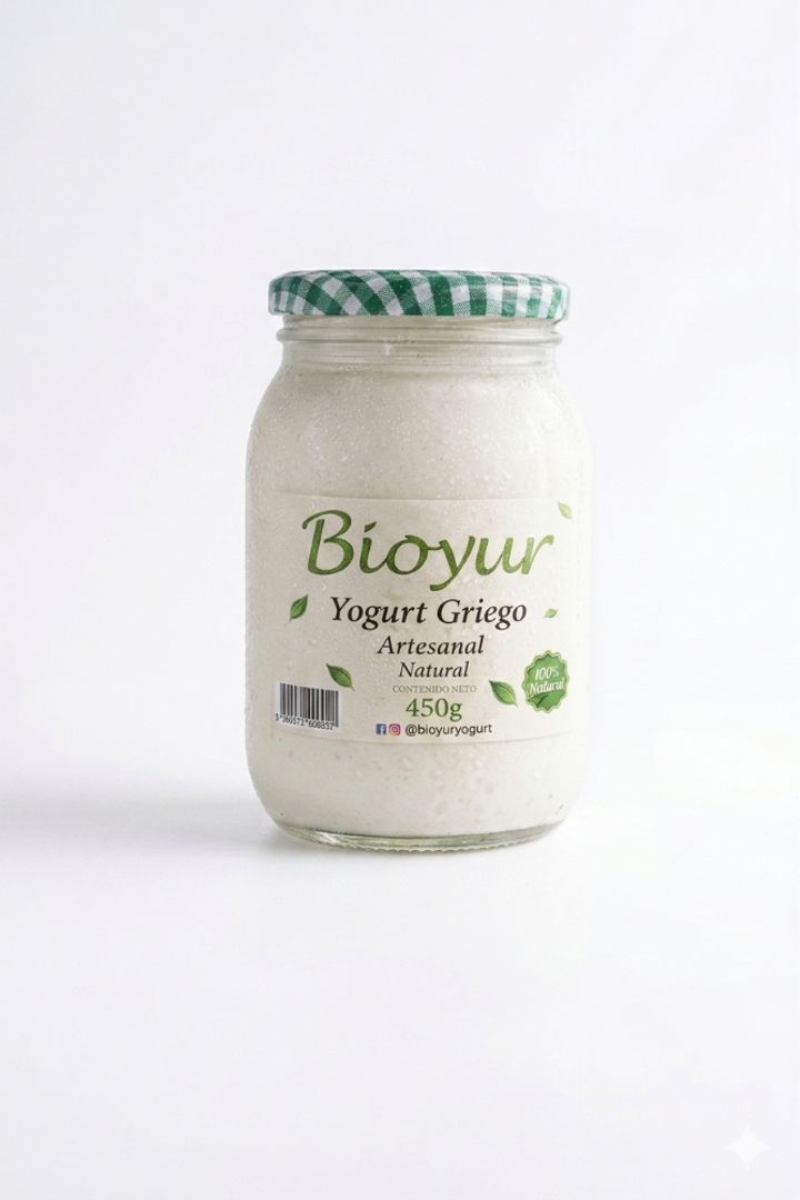 .YOGURT GRIEGO BIOYUR ARTESANAL*450G