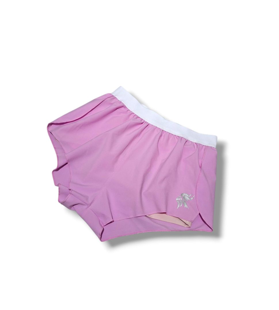  Short running mujer