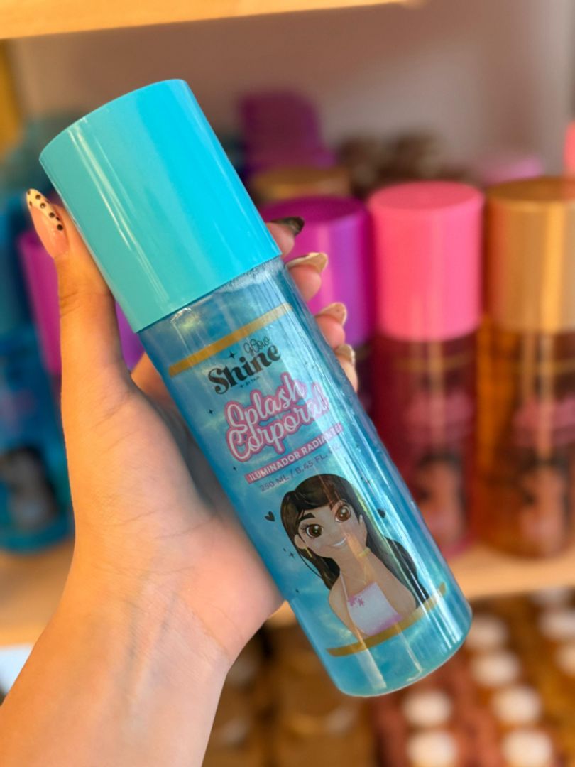 SPLASH CORPORAL AZUL GLOW SHINE