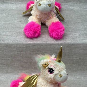 Imagen del producto UNICORNIO PELUDITO 35 CM