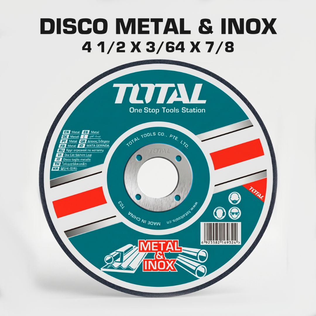 DISCO METAL & INOX 4 1/2 X 3/64 X 7/8