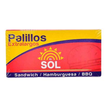 Imagen del producto  W. PALILLOS EXTRALARGO X 125 UND 