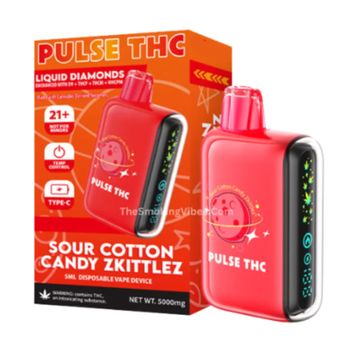 Imagen del producto Geek Bar Pulse 5g Sour Cotton Candy Zkittlez Sativa