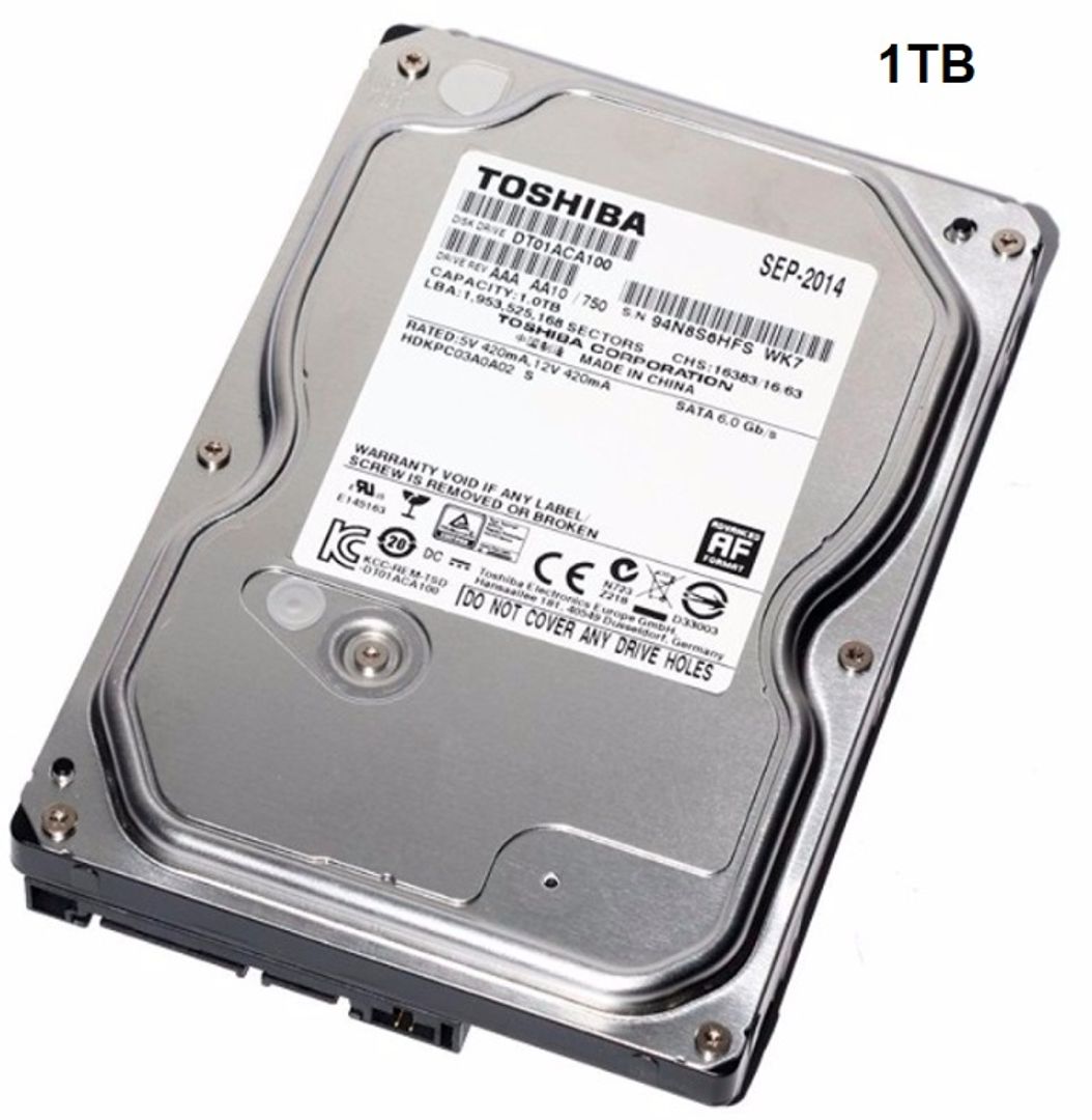 Disco Duro para PC Toshiba 1TB SATA