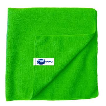 Imagen del producto PAÑO MICROFIBRA COLOR VERDE 40X40 CM TASK PRO